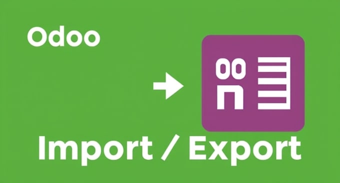 Gig Preview - Do import export data from and to odoo