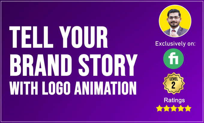 Bestseller - make trendy and professional logo animation