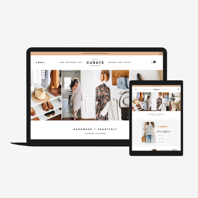 Bestseller - build or redesign your existing squarespace website