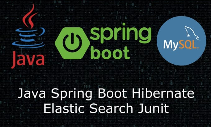 Gig Preview - Create projects in java spring boot jpa hibernate mysql junit and vaadin