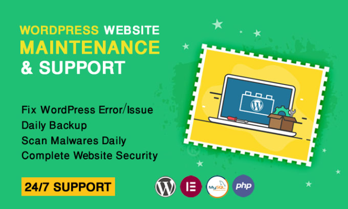 Gig Preview - Maintenance your wordpress site, fix issues and provide support