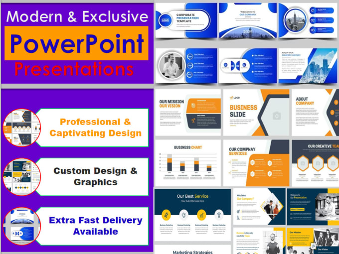 Gig Preview - Create an impressive powerpoint presentation