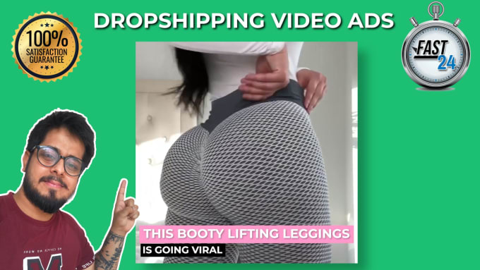 Gig Preview - Create dropshipping video ads and facebook ads