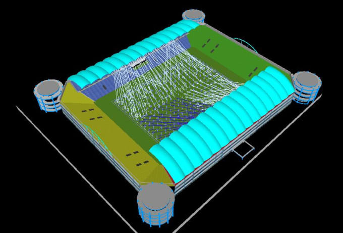 Gig Preview - Lighting design for sport area