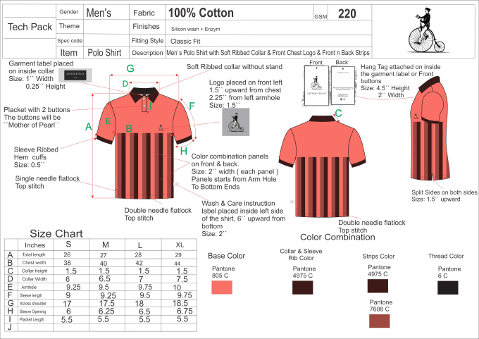 Gig Preview - Create fashion clothing designs, and tech pack