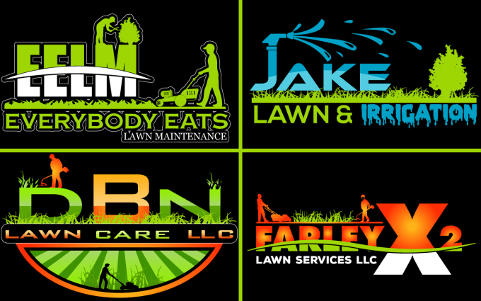 Bestseller - design lawn care, landscape logo for your business