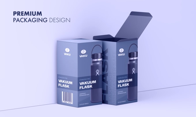 Gig Preview - Design product packaging box, amazon box