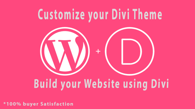 Gig Preview - Be your divi theme expert