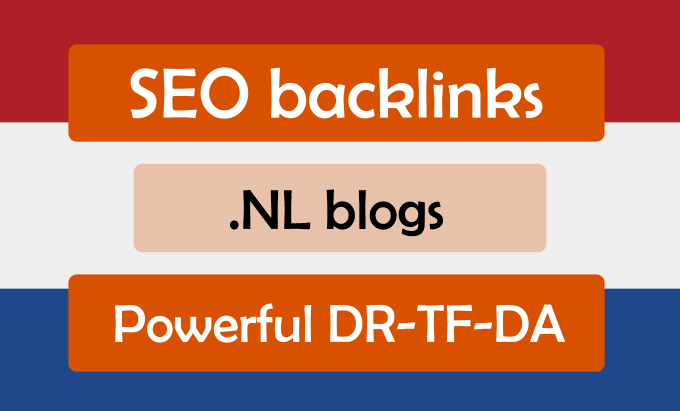 Bestseller - do dutch linkbuilding on nl blogs dutch backlinks high tf da