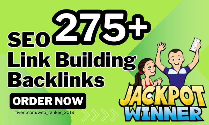 Gig Preview - Make 275 off page seo link building backlinks service