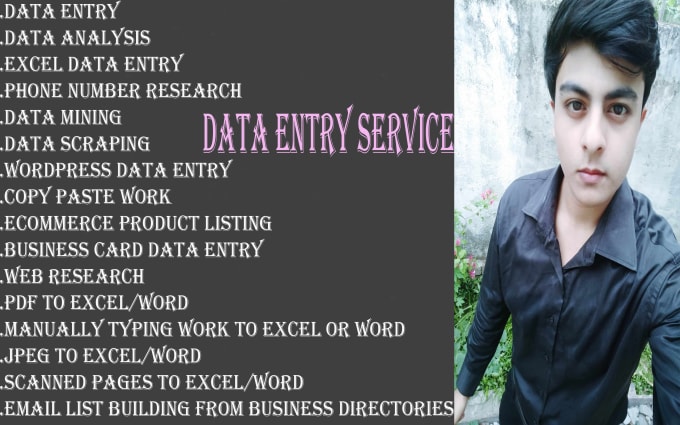 Gig Preview - Be your virtual assistant for excel data entry,linkedin,web research,copy paste