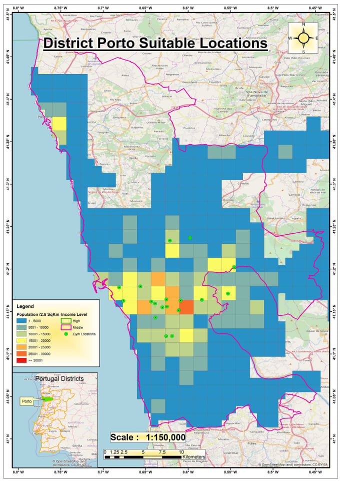 Gig Preview - Do spatial analysis and spatial data visualization