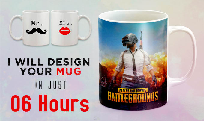 Gig Preview - Design your custom mug design