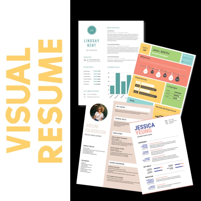 Bestseller - create a modern infographic resume