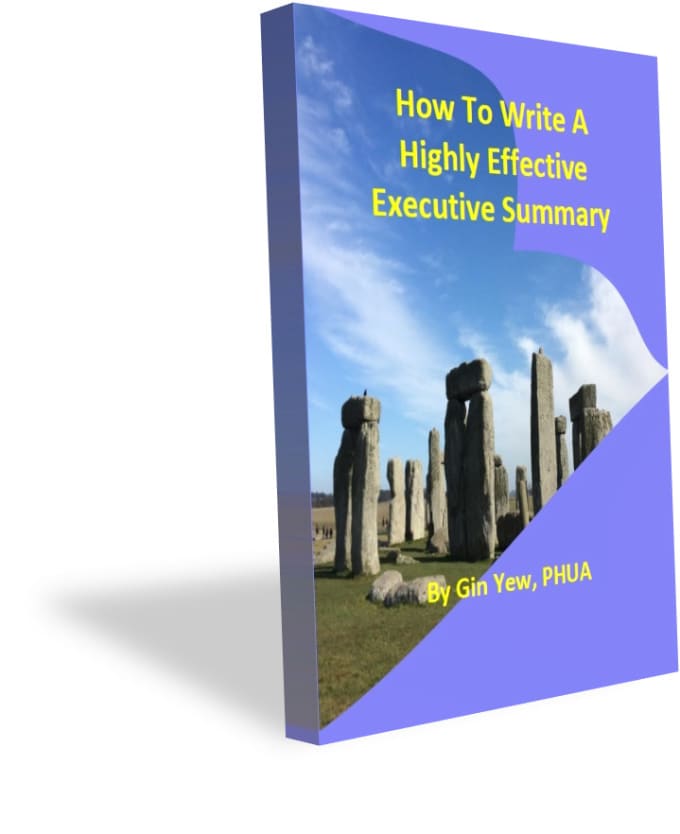 Gig Preview - Send you an ebook of write a highly effective executive summary