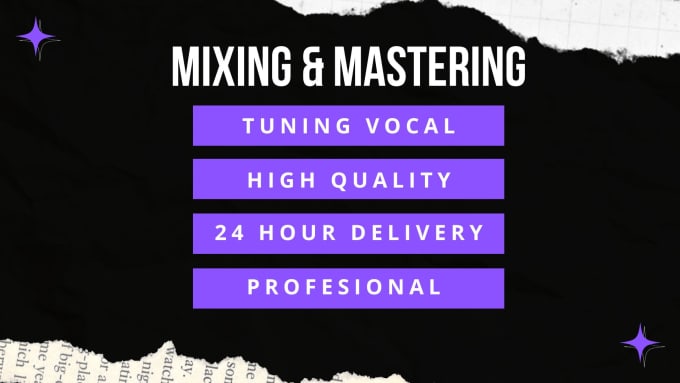 Gig Preview - Mix and master your rap track