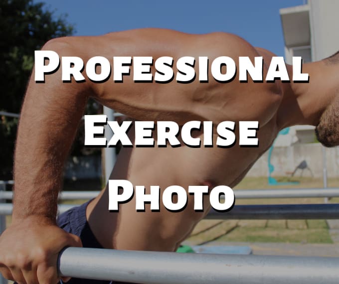 Gig Preview - Take exercise photos for your website, campaing, product