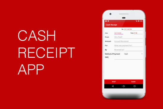 Bestseller - create a customized cash receipt generator app for your business