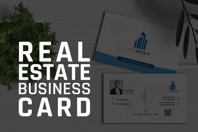 Gig Preview - Design real estate business cards