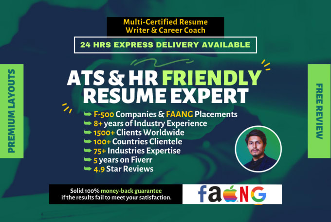 Gig Preview - Deliver professional ats resume writing services, CV and linkedin profile