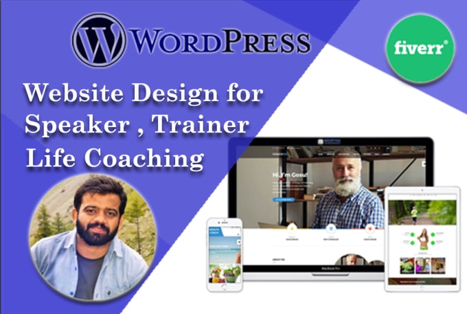 Gig Preview - Design a coaching website for trainers, speakers, or consultant