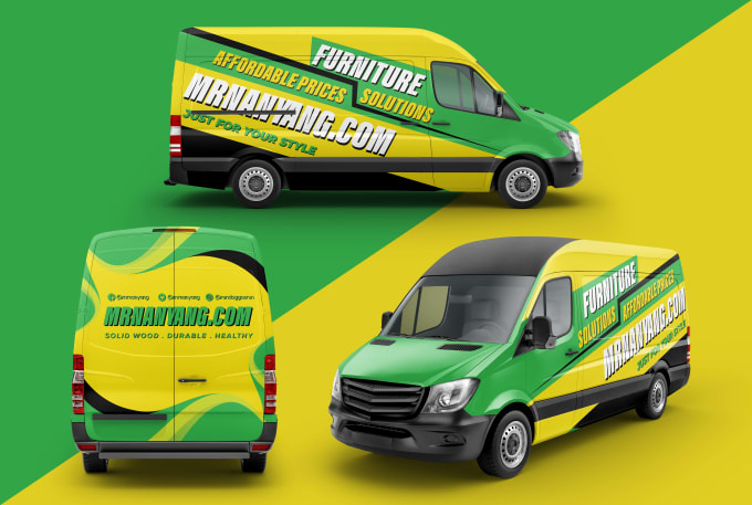 Gig Preview - Design a creative wrap for your van, car, bus, truck etc