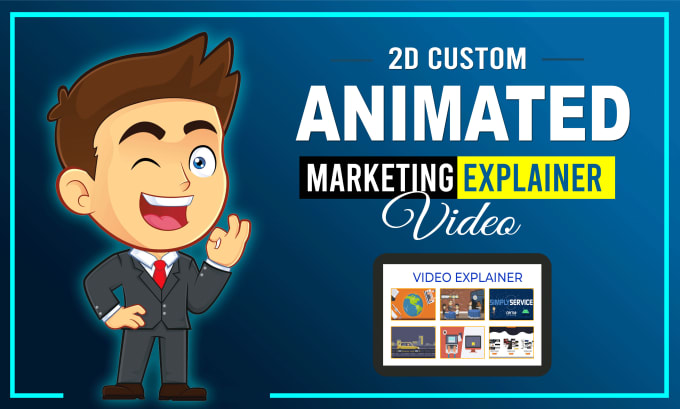 Bestseller - create an engaging 2d animated marketing explainer video