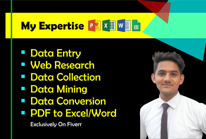 Gig Preview - Do data entry, data collection, web research