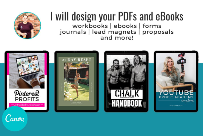 Gig Preview - Design your PDF opt in or ebook or workbook or worksheets