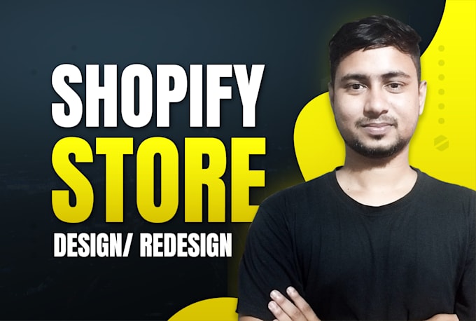 Gig Preview - Design, redesign shopify store, shopify dropshipping store, shopify website