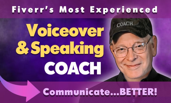 Gig Preview - Provide vocal coach training for winning voice overs, speeches, podcasts, sales