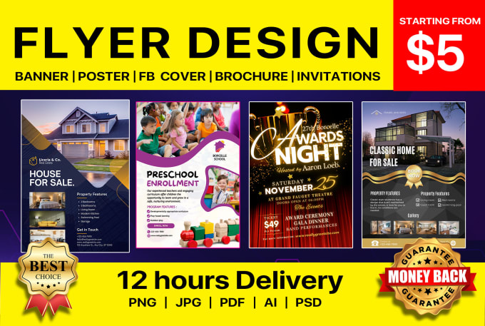 Gig Preview - Design a professional flyer or brochure for your business