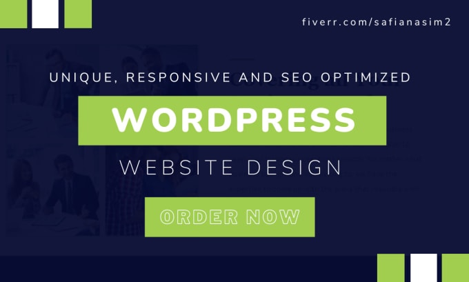 Gig Preview - Build a responsive wordpress website or wordpress design