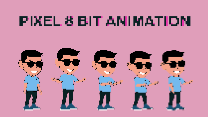 Gig Preview - Create pixel, 8 bit animation for you