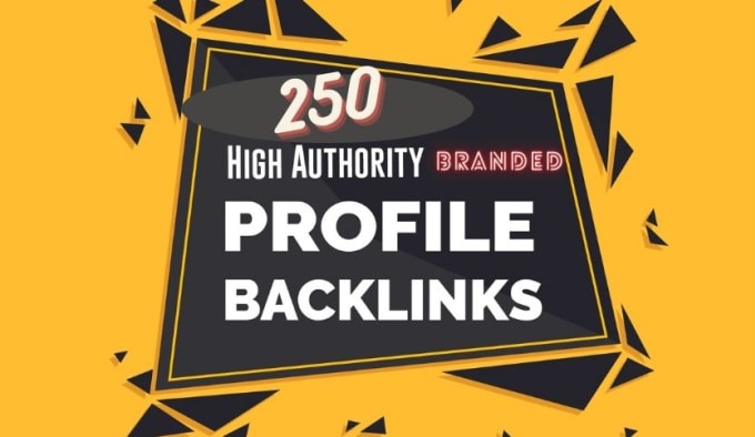 Gig Preview - Do 250 high quality profile backlinks