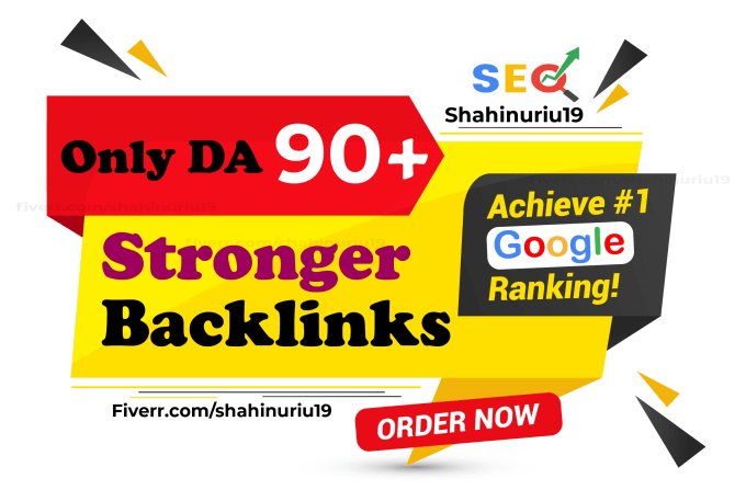 Gig Preview - Build da 90 plus stronger backlinks white hat seo link building