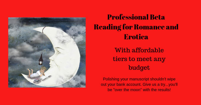 Gig Preview - Professionally beta read your romance or erotica with honest feedback