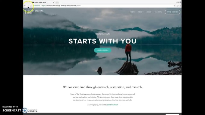 Gig Preview - Create and edit your squarespace site