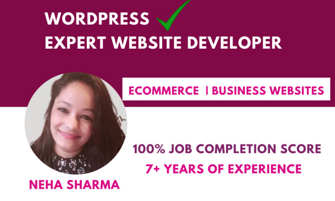 Gig Preview - Our agency will be advance wordpress developer, web development expert,wp ecommerce specialist