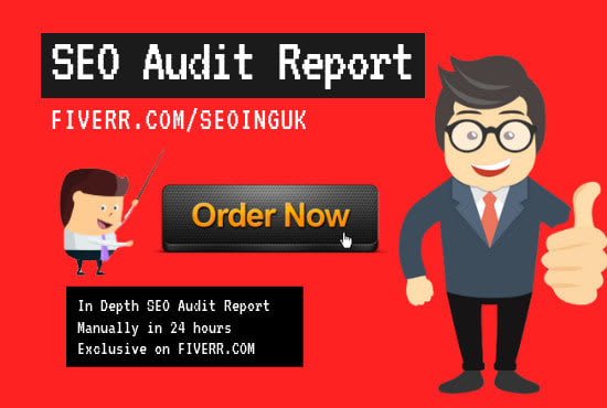 Gig Preview - Create an expert SEO audit report manually