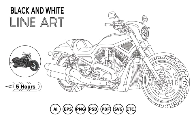 Gig Preview - Draw detailed line art illustrations