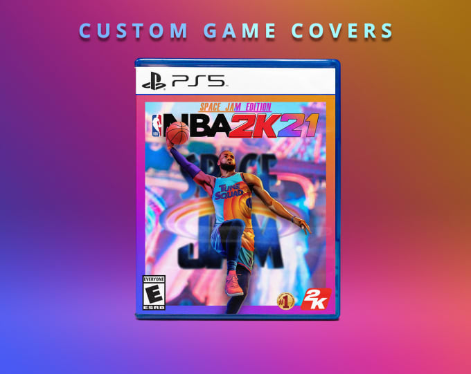 Gig Preview - Create a custom nba 2k or madden cover for you