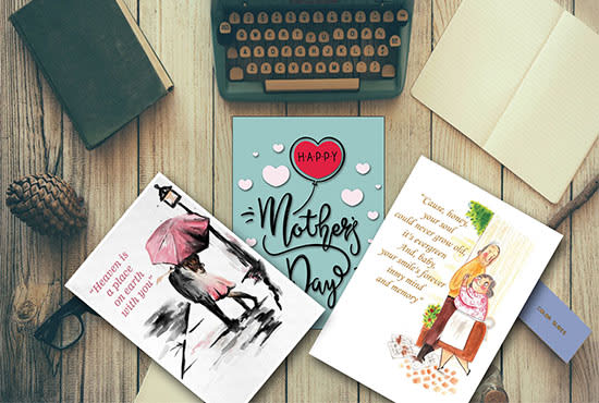 Gig Preview - Design beautiful greeting cards for each occasion