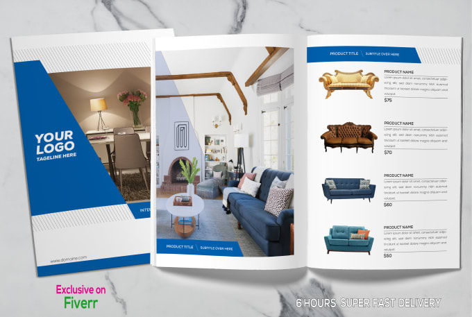 Gig Preview - Design a multipage flyer, brochure, catalog, magazine