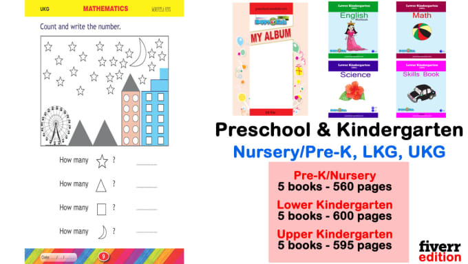 Gig Preview - Preschool worksheets and kindergarten worksheets