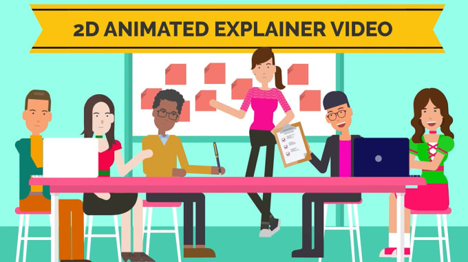 Bestseller - create 2d animation and animated explainer video