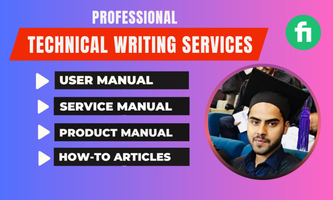 Gig Preview - Be your professional technical writer, user manual writing, and documentation