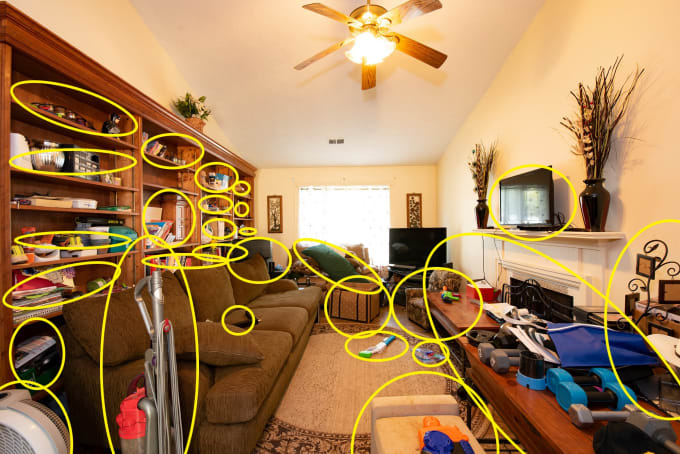 Gig Preview - Remove objects from your real estate photos