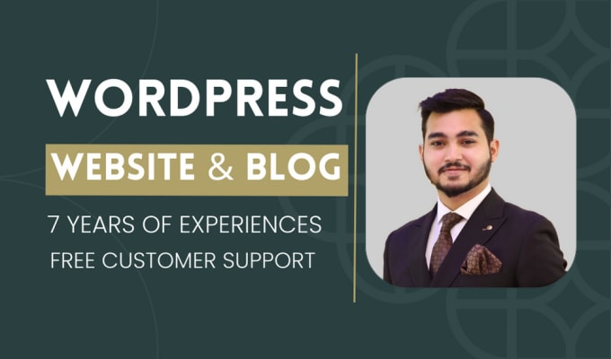 Gig Preview - Build responsive wordpress website design and wordpress blog website