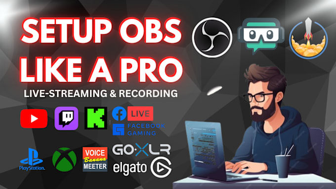 Gig Preview - Setup obs or slobs for streaming and recording